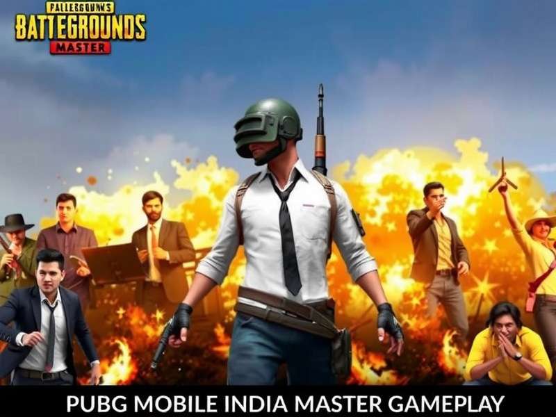 PUBG Mobile India Master Intense Battle Royale Action PUBG Mobile India Master Gameplay Banner